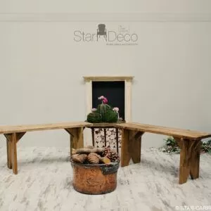 Banco de madera 100cm