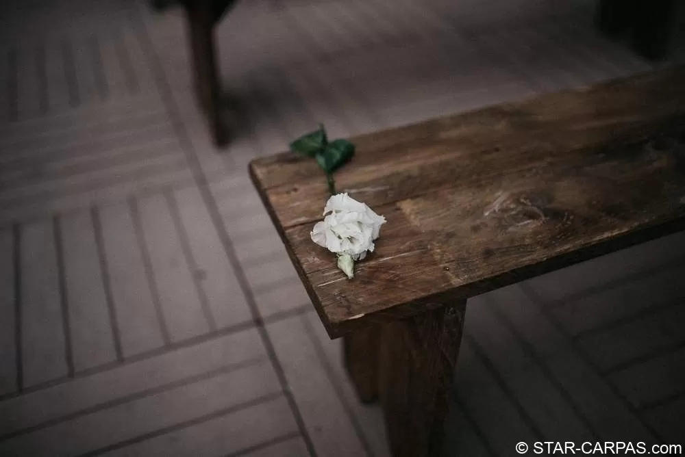 Banco de madera 300cm - Imagen 4