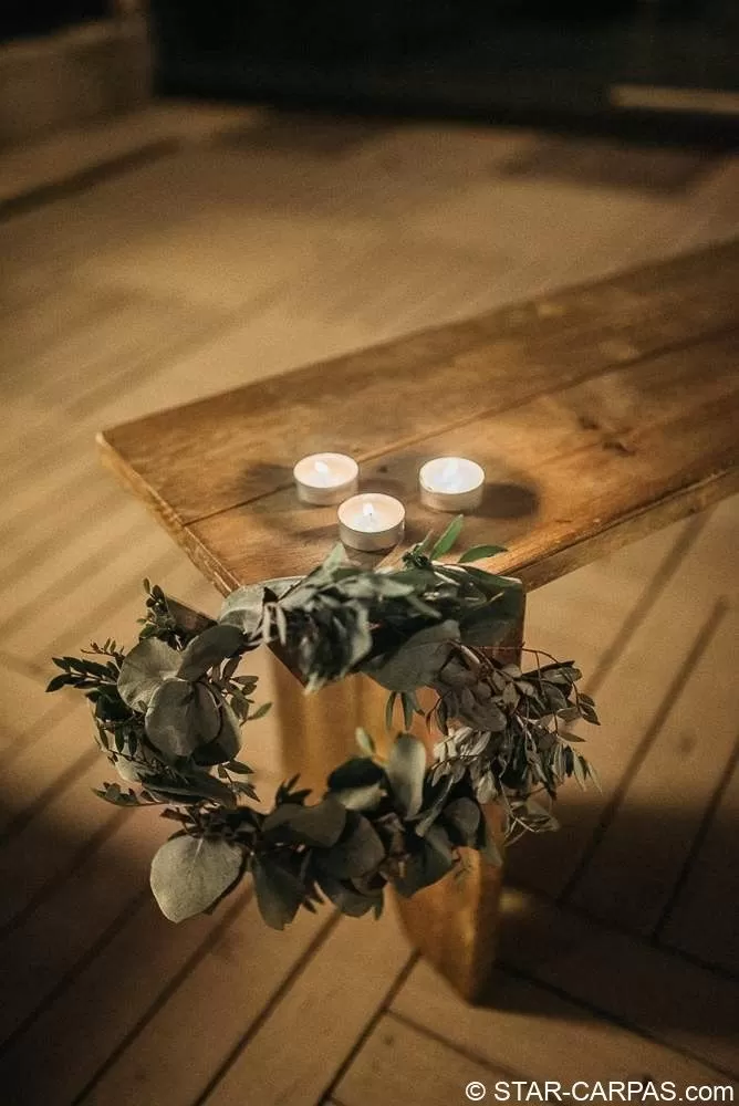 Banco de madera 300cm - Imagen 3