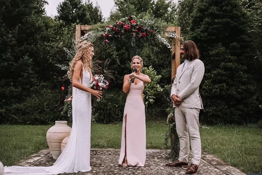 Arco de madera escalonado - Imagen 2