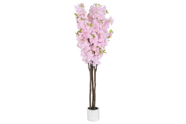 Arbol artificial cerezo en flor rosa