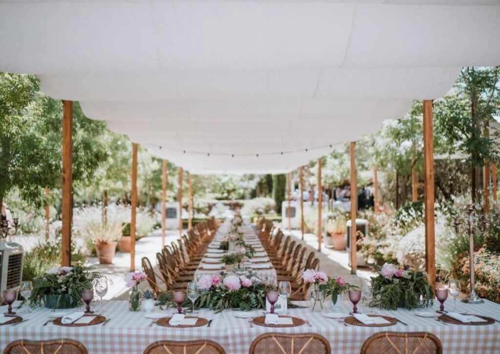 Alquiler pergola madera bodas eventos sombreo sombra