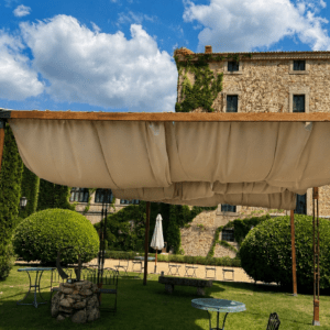 Alquilar Pergolas de madera para eventos decoracion boda