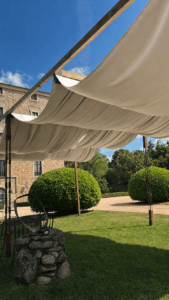 Alquilar Pergolas de madera para eventos decoracion boda